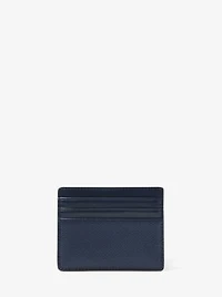 Harrison Crossgrain Leather Tall Card Case