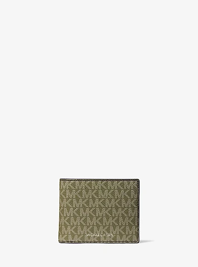 Harrison Logo Billfold Wallet With Passcase