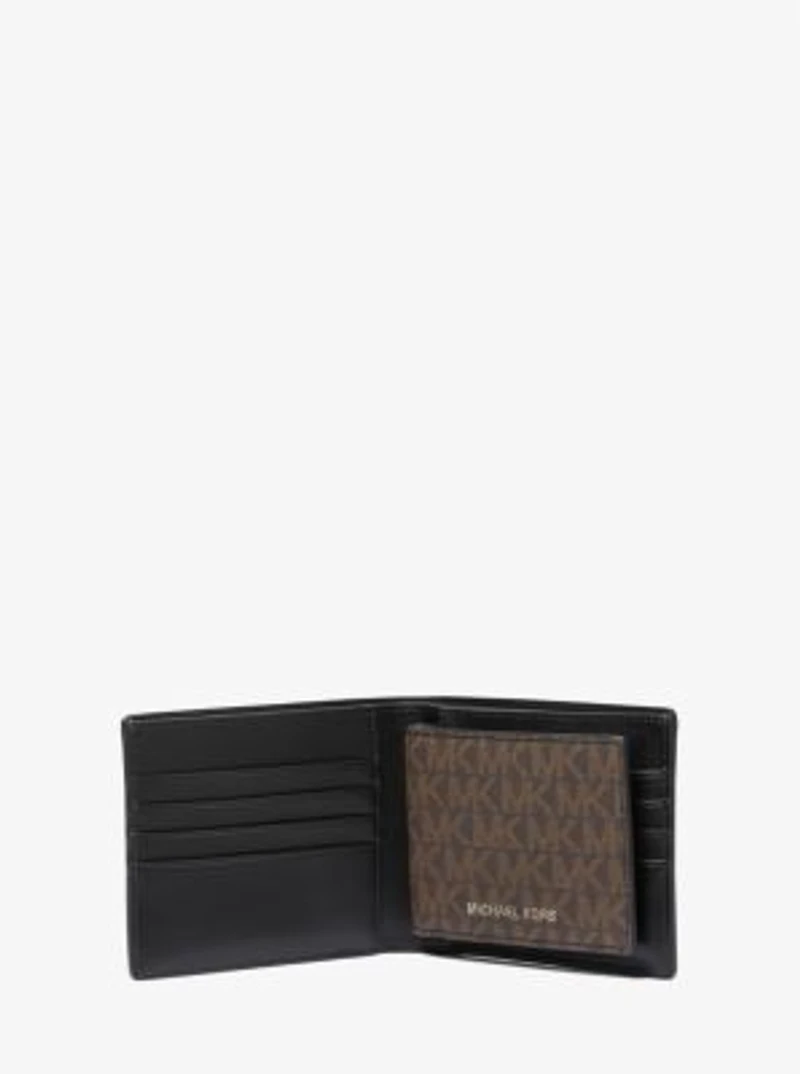 Harrison Logo Billfold Wallet With Passcase