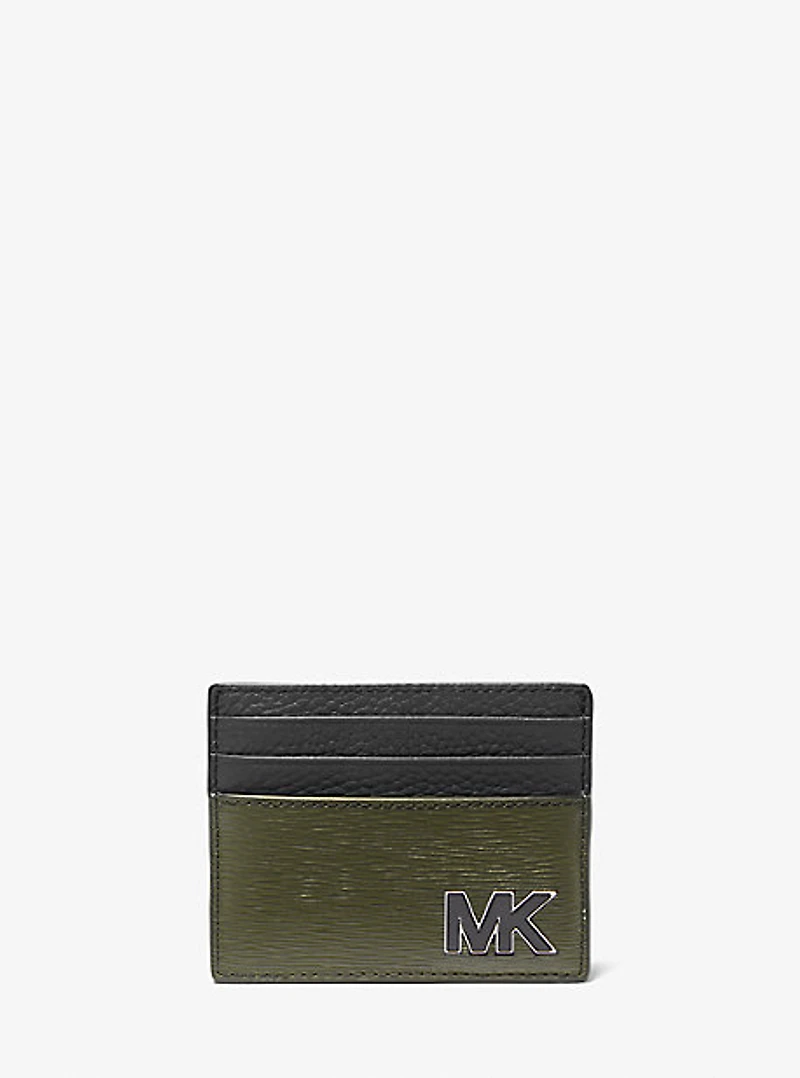 Hudson Two-Tone Leather Card Case
