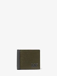 Hudson Two-Tone Leather Billfold Wallet