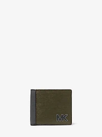 Hudson Two-Tone Leather Billfold Wallet