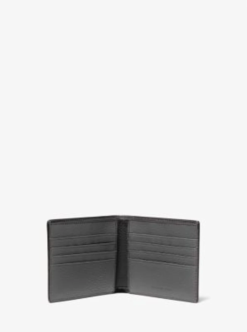 Hudson Two-Tone Leather Billfold Wallet