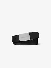 Ceinture réversible en cuir grainé