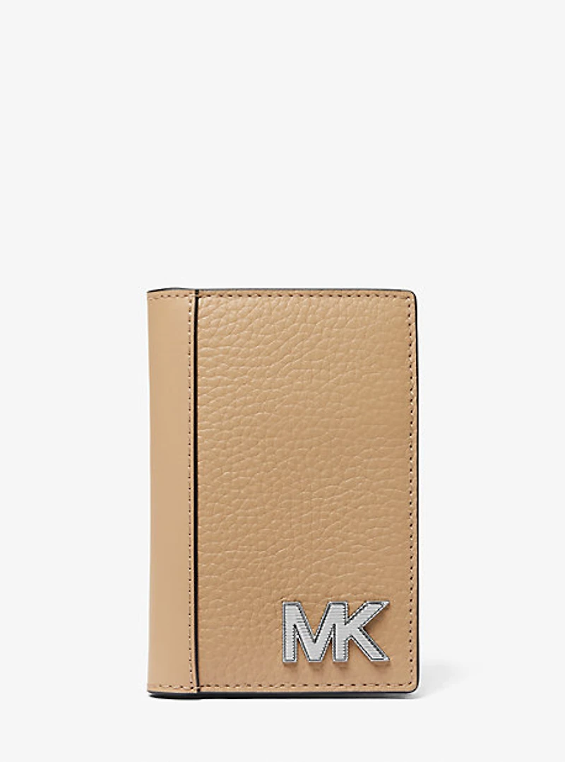 Porte-cartes Hudson en cuir grainé