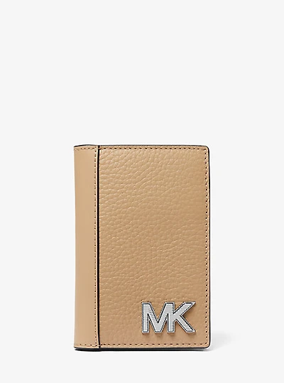 Porte-cartes Hudson en cuir grainé