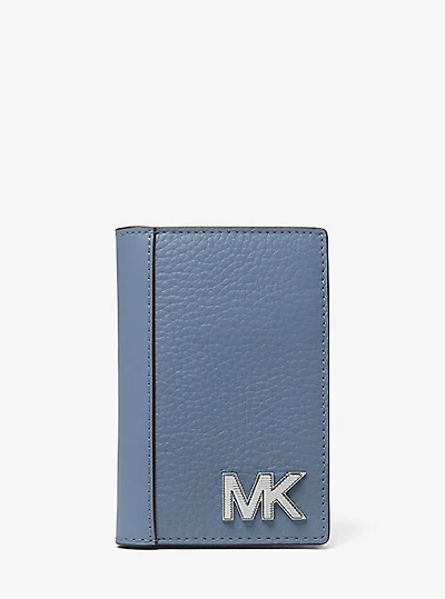 Porte-cartes Hudson en cuir grainé