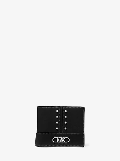 Portefeuille Astor en cuir clouté