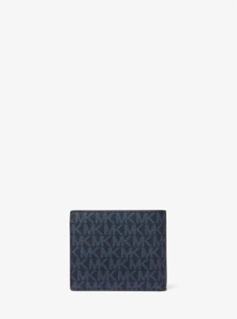 Hudson Logo Stripe Billfold Wallet