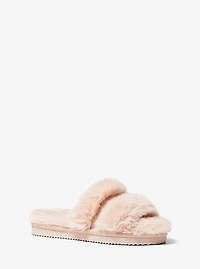 Scarlett Faux Fur Slide Sandal