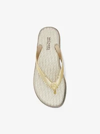 Jet Set Metallic PVC Flip-Flop