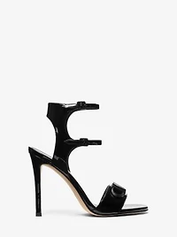 Parker Faux Patent Leather Sandal