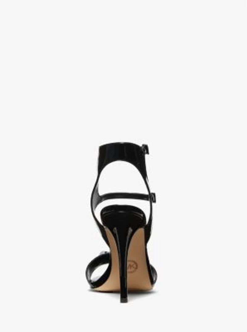 Parker Faux Patent Leather Sandal