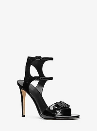 Parker Faux Patent Leather Sandal