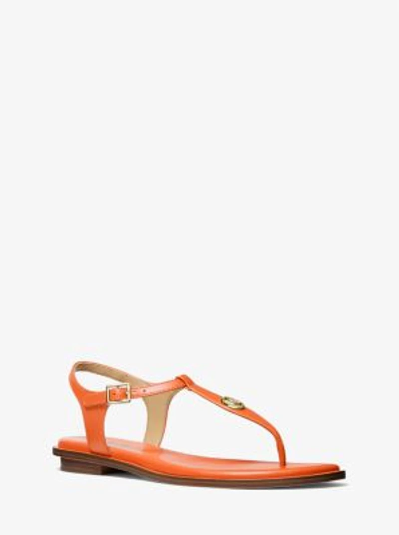 Mallory Leather T-Strap Sandal