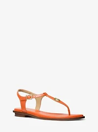 Mallory Leather T-Strap Sandal