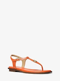Mallory Leather T-Strap Sandal