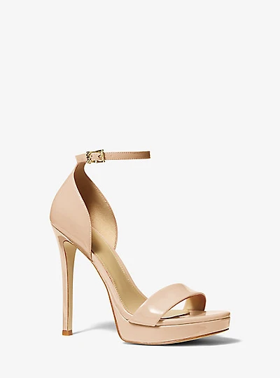 Jordyn Patent Leather Platform Sandal