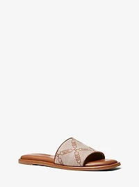 Hayworth Empire Logo Jacquard Slide Sandal