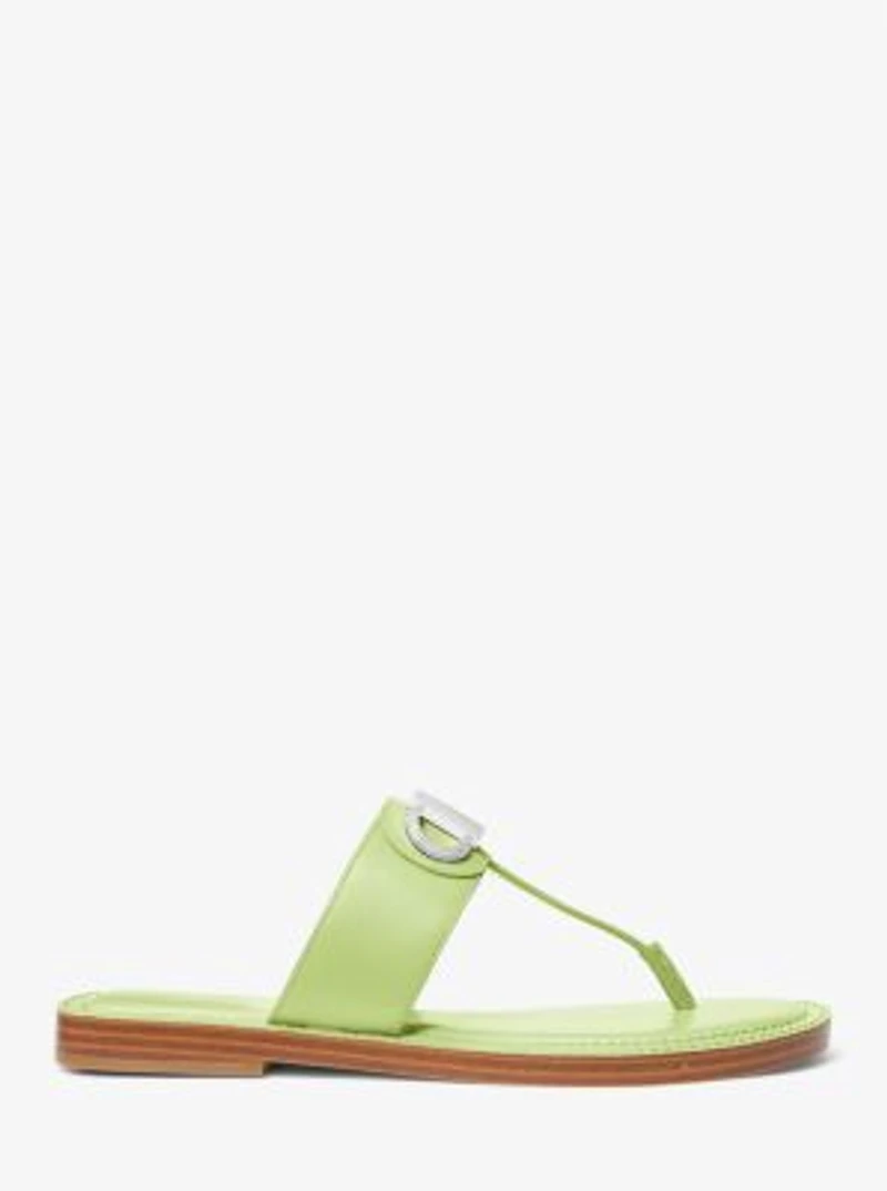 Parker Leather T-Strap Sandal