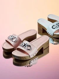 Parker Leather Platform Sandal