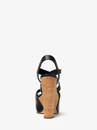 Suki Leather Platform Sandal