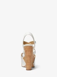Suki Leather Platform Sandal