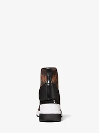 Skyler Logo Stretch Knit Sock Sneaker