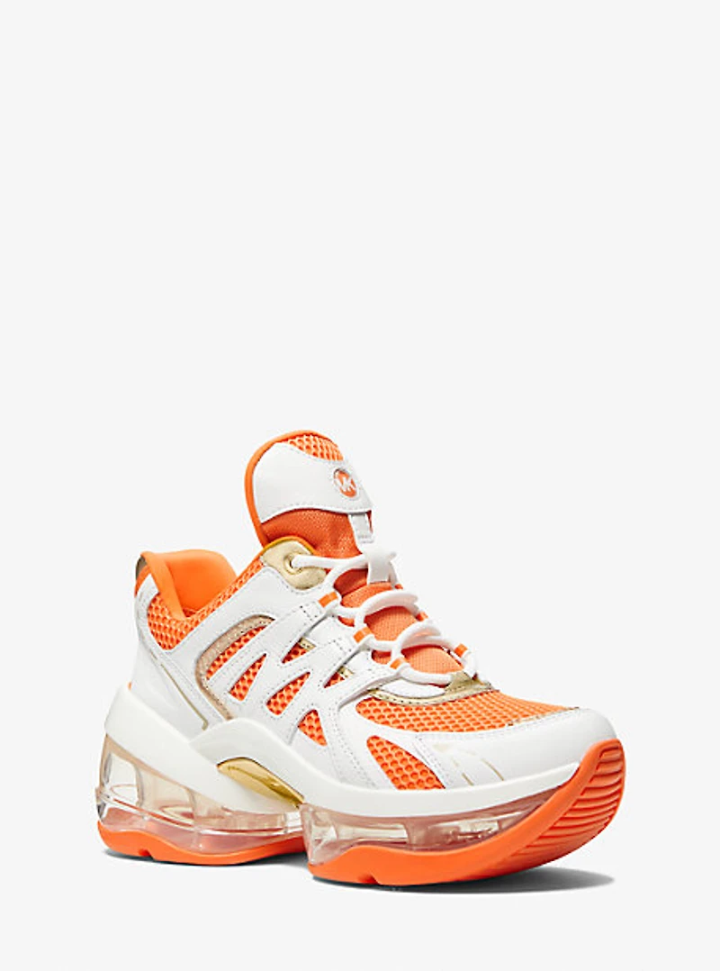 Olympia Sport Extreme Leather and Mesh Trainer