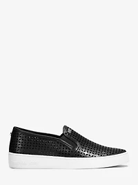 Olivia Perforated Leather Slip-On Sneaker