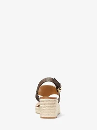 Camila Logo Wedge Sandal