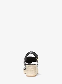 Camila Faux Leather Wedge Sandal