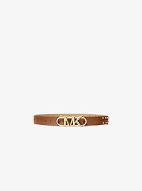 Ceinture en cuir clouté
