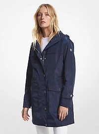 Woven Hooded Raincoat