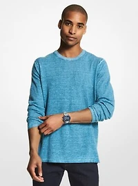 Linen and Cotton Blend Sweater