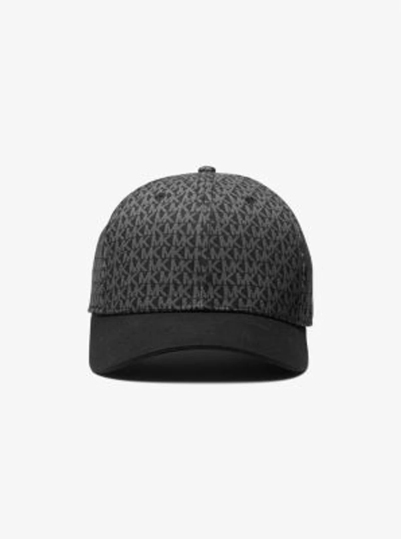 Logo Print Cotton Baseball Hat