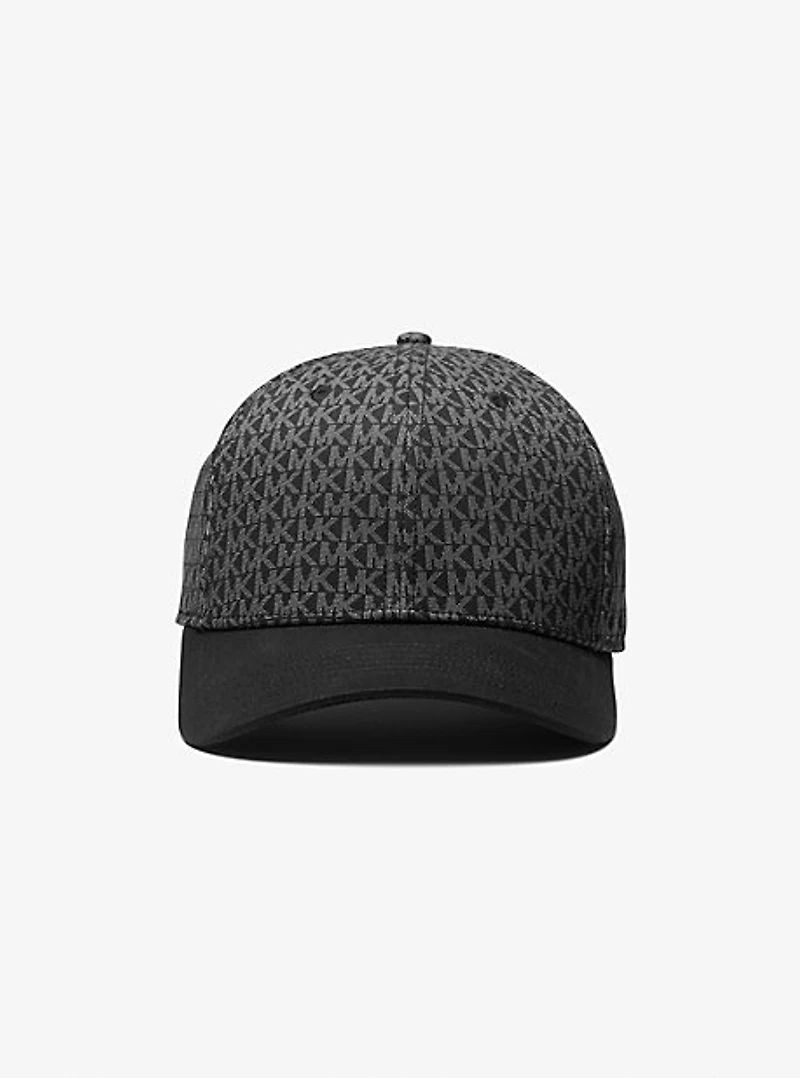 Logo Print Cotton Baseball Hat