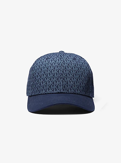 Logo Print Cotton Baseball Hat