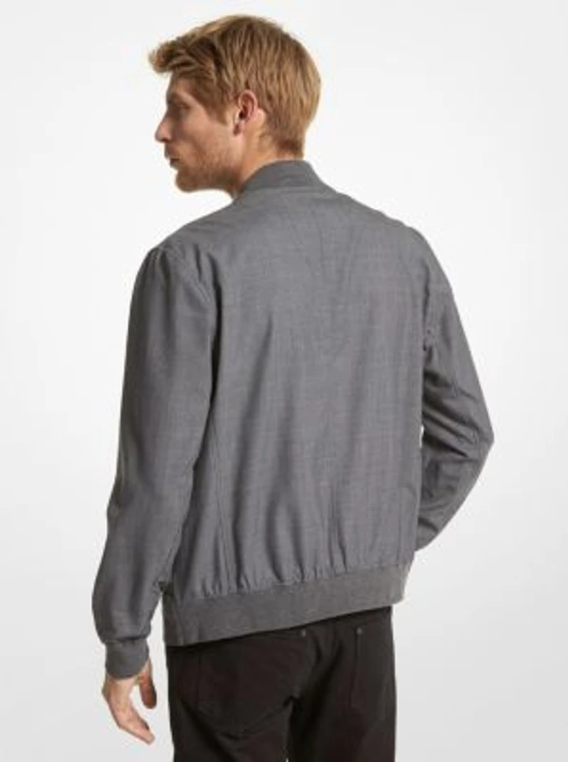 Veste daviateur en laine extensible