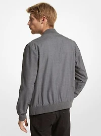 Veste daviateur en laine extensible