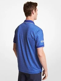 Printed Stretch Golf Shirt