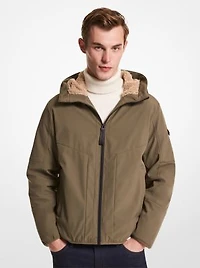 Pompano Nylon Sherpa-Lined Jacket
