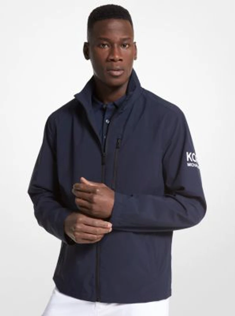 Veste de golf tissée