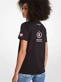 Watch Hunger Stop LOVE Organic Cotton Unisex T-Shirt
