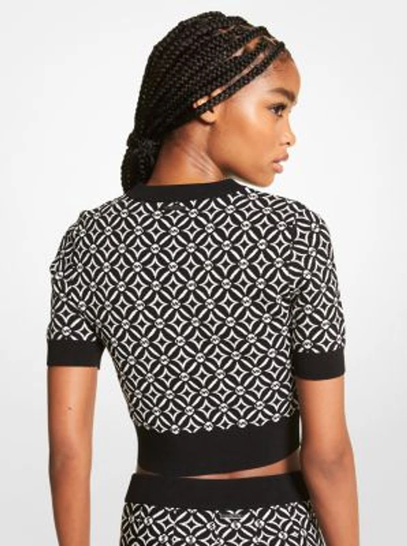Logo Jacquard Top