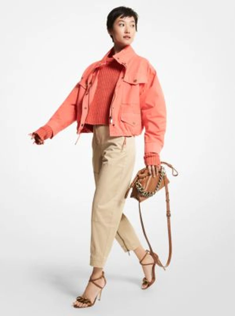 Cotton Canvas Anorak