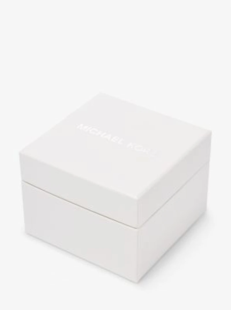 Lennox His and Hers Pavé Gold-Tone Watch Set