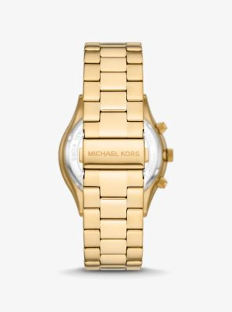 Oversized Slim Runway Watch and Card Case Gift Set