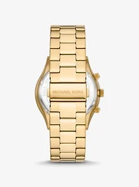 Oversized Slim Runway Watch and Card Case Gift Set
