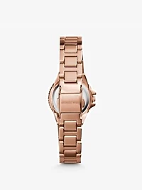 Montre Camille miniature argentée à pavé